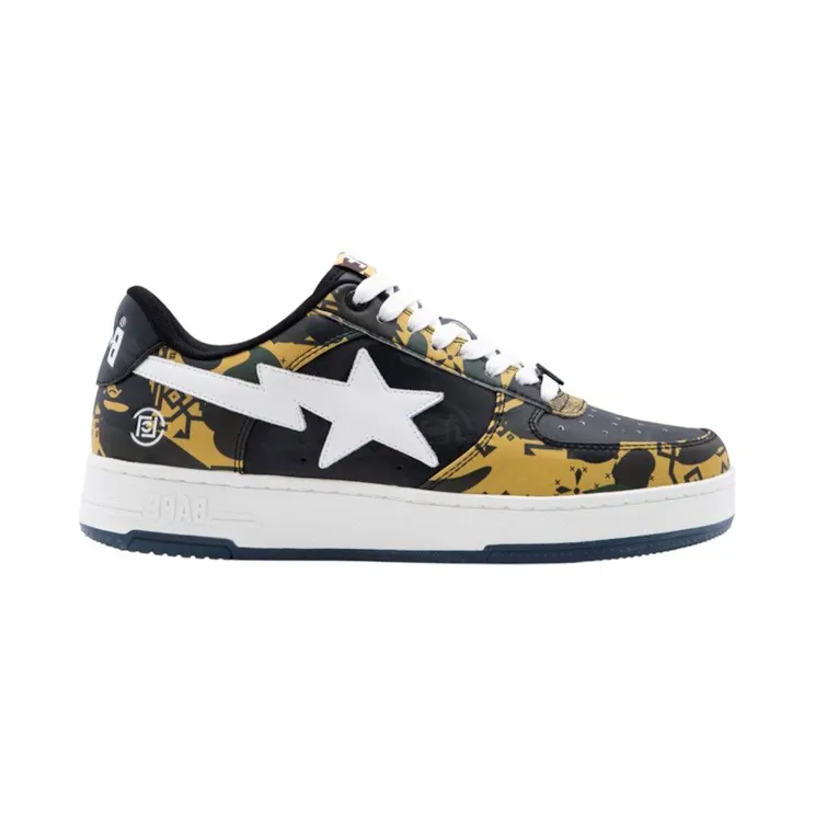 A Bathing Ape x CLOT Bape Sta Yellow (1L73-191-937)