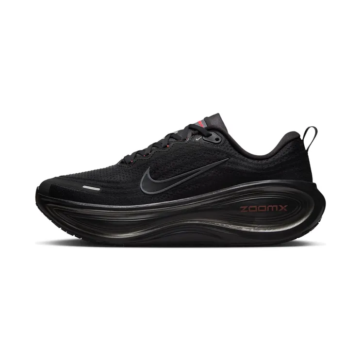 Nike Vomero Plus “Black / Bright Crimson / Wolf Grey” (HV8150-007)