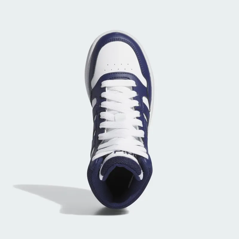 Adidas Hoops Mid Cloud White / Dark Blue / Dark Blue (IG3717)