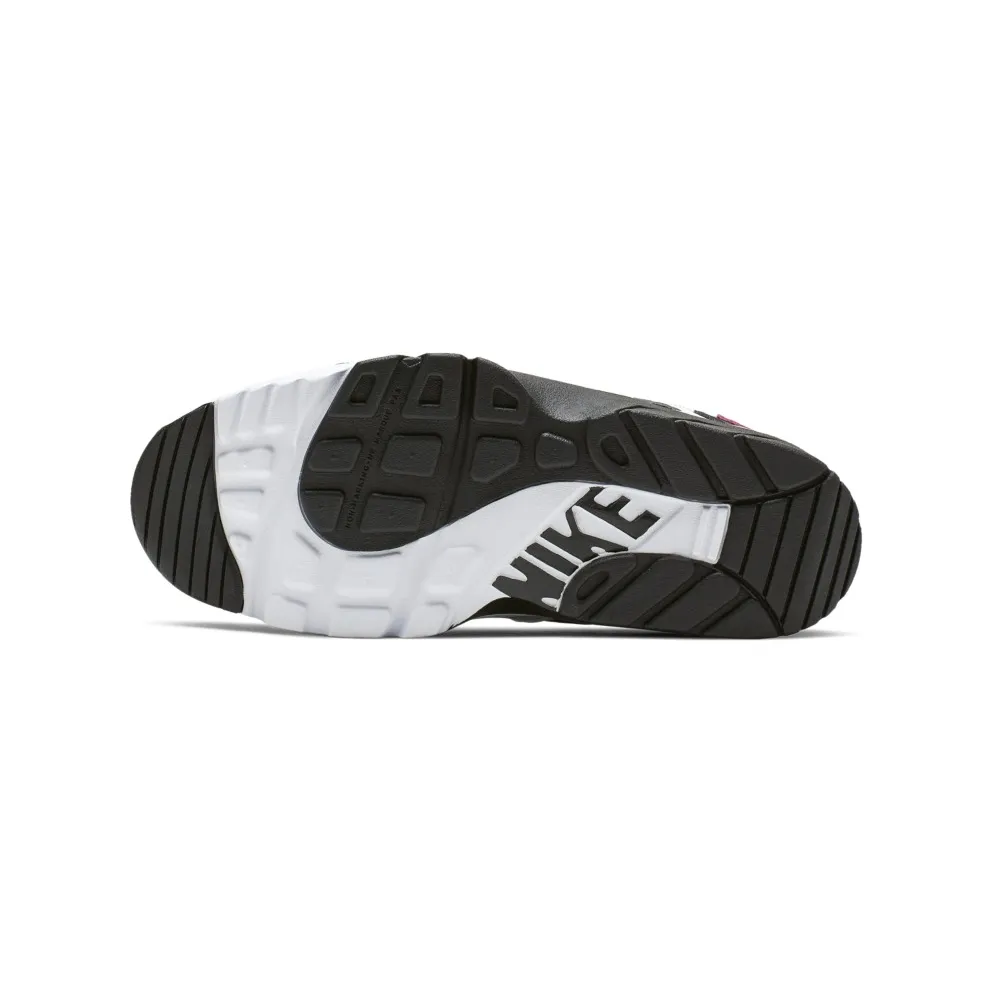 Nike Air Trainer Huarache White Laser Fuchsia Volt Black (GS) (CJ0405-100)