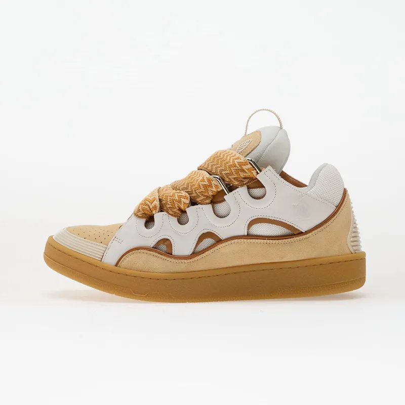 Lanvin Leather Curb Optic White Honey