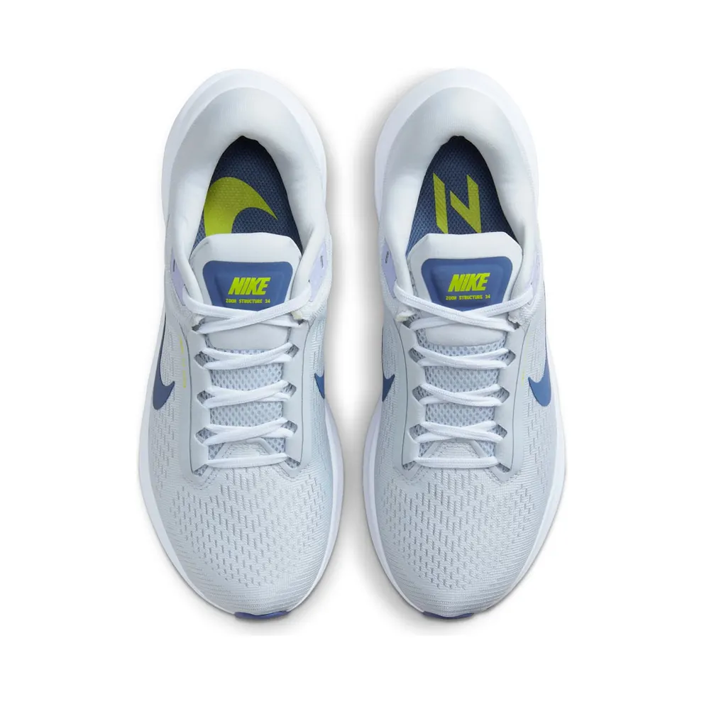 Nike Air Zoom Structure 24 Pure Platinum White Diffused Blue (DA8570-005)