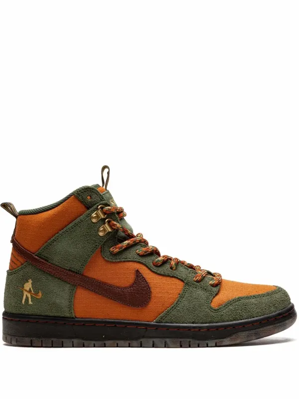 Nike x Pass~Port SB Dunk High Work Boots Sneakers – Grün (DO6119)