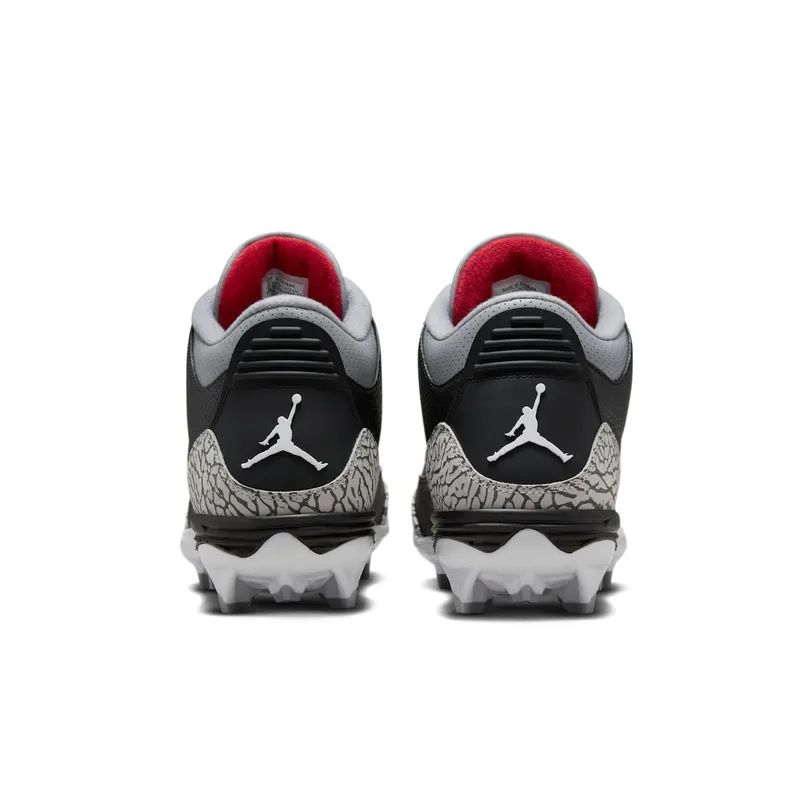 Jordan 3 Mid Retro TD “Black Cement” (FZ8626-001)
