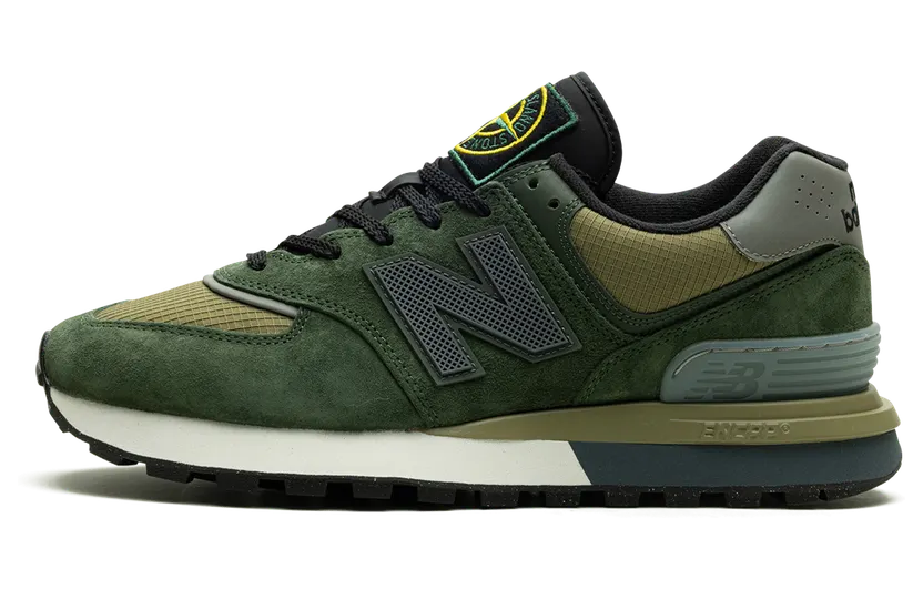 New Balance 574 Legacy “Stone Island – Dark Green” (U574LGIL)