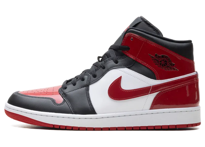 Jordan 1 Mid SE “Patent Bred Toe” (HV4091-006)