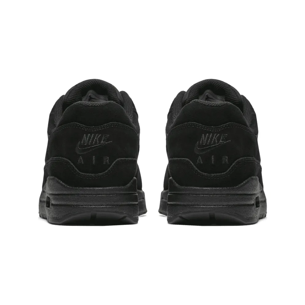 Nike Air Max 1 Jewel Black (W) Black/Metallic Silver-Wolf Grey (AA0512-001)