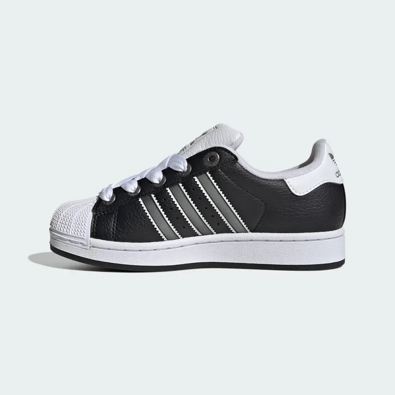 Adidas Superstar II Kids Core Black / Matte Silver / Cloud White (JQ0314)