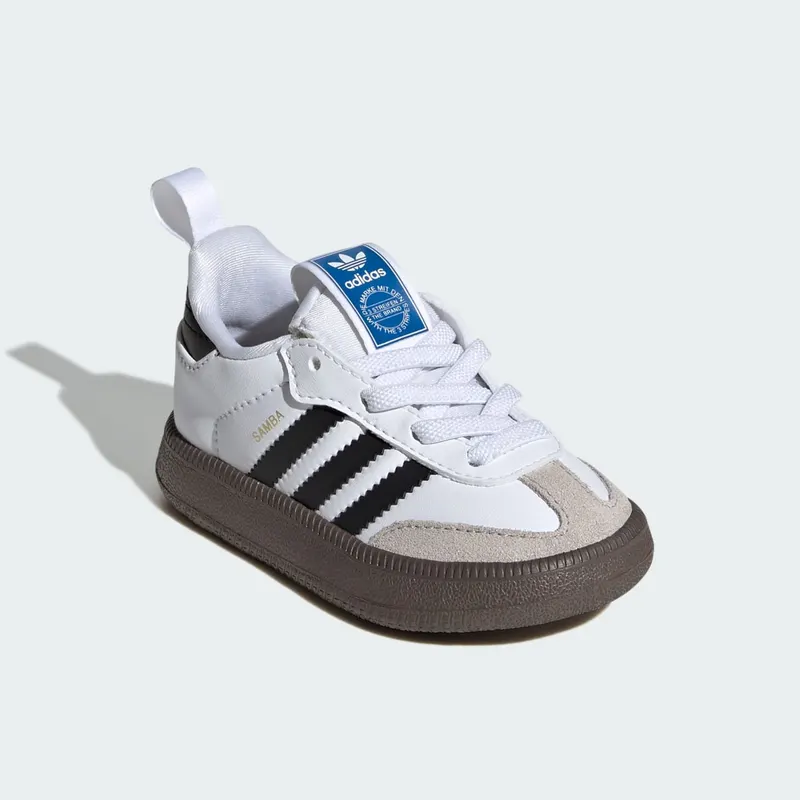 Adidas Samba Quickon Cloud White / Core Black / Gold Metallic (KI1577)