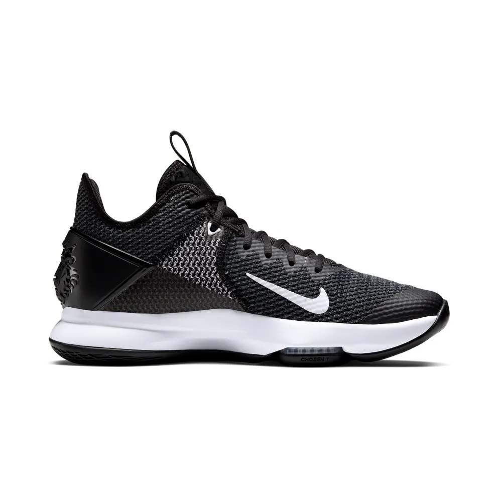 Nike LeBron Witness 4 Black Black/White-Photo Blue-Black (BV7427-001)