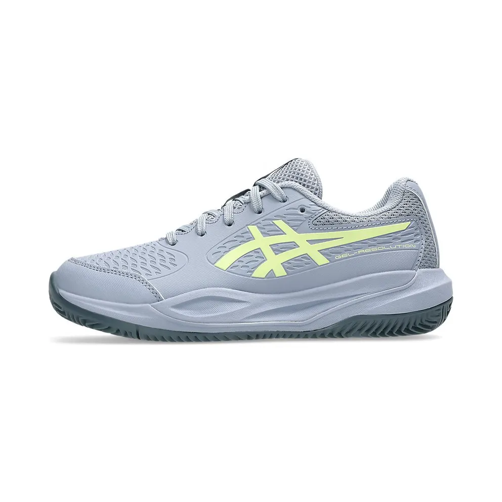 ASICS GEL-RESOLUTION X GS CLAY “Grey Blue / Pistachio” (1044A080-402)