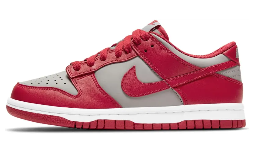 Nike Dunk Low GS ‘UNLV’ Medium Grey/Varsity Red/White (CW1590-002)