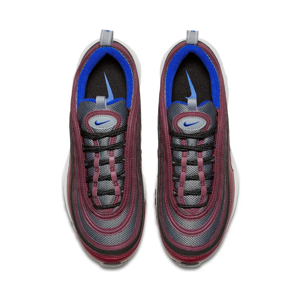 Nike Air Max 97 Cool Grey Night Maroon Cool Grey/Night Maroon-Pure Platinum-Racer Blue (921826-012)