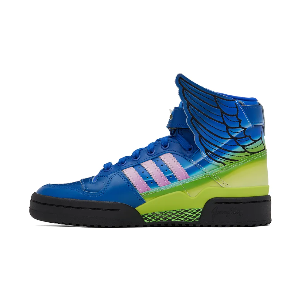 adidas Jeremy Scott Motorsport Wings 4.0 Bold Blue / Shock Pink / Light Pink (GY4421)