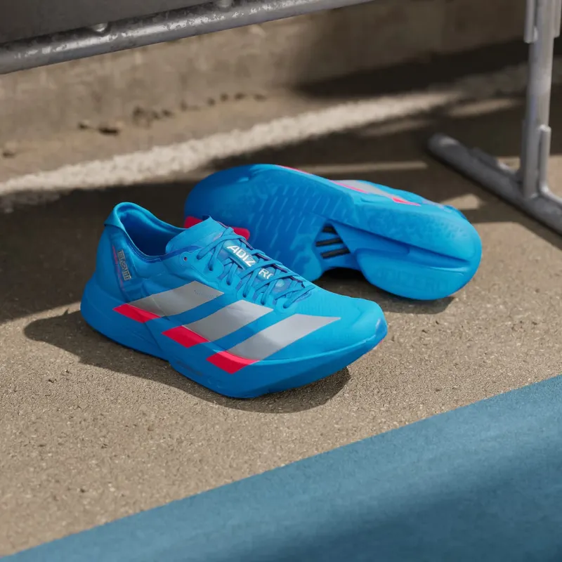 Adidas Adizero Adios Pro 4 Solar Blue / Silver Metallic / Lucid Red (JR4796)