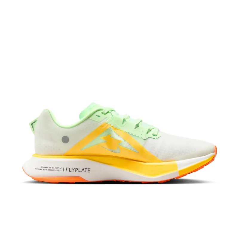 Nike Ultrafly Trail Summit White Vapor Green Laser Orange Black (DZ0489-102)