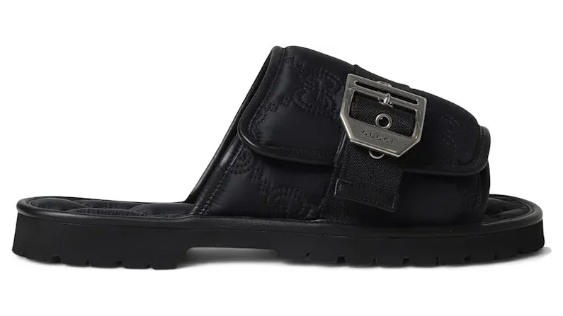 Gucci GG Slide Sandal Black (776792 FACL5 1000)