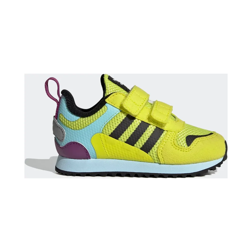 adidas ZX 700 HD Schuh Acid Yellow / Core Black / Hazy Sky (FX5240)