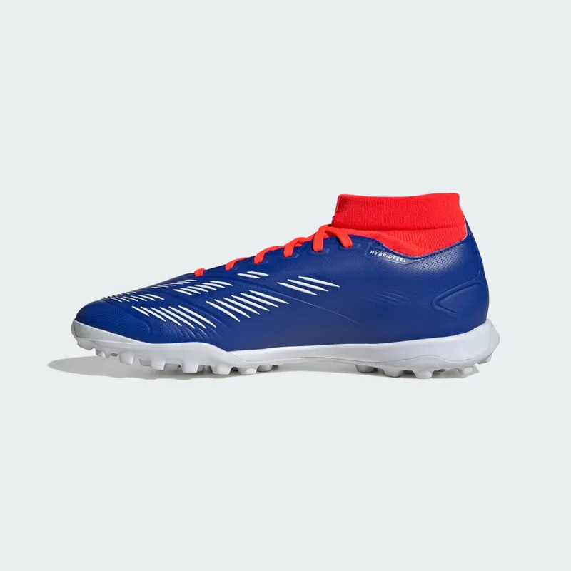 adidas Predator League Mid Turf Lucid Blue Cloud White Solar Red (IF6387)