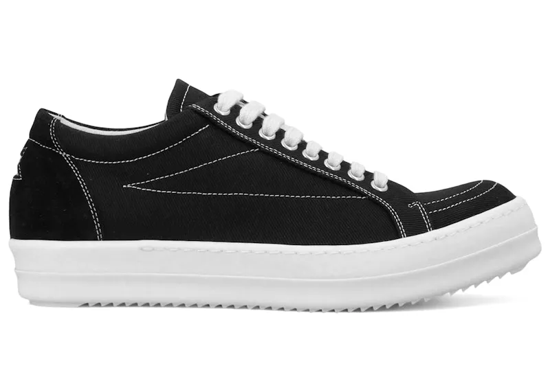Rick Owens DRKSHDW Temple Penta Vintage Sneaks Black Milk (DS01F4821-DOLVT3-91)
