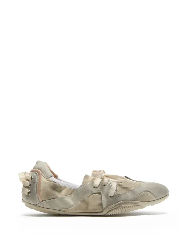 Acne Studios Schnürschuhe aus Wildleder – Grau (AD0925)