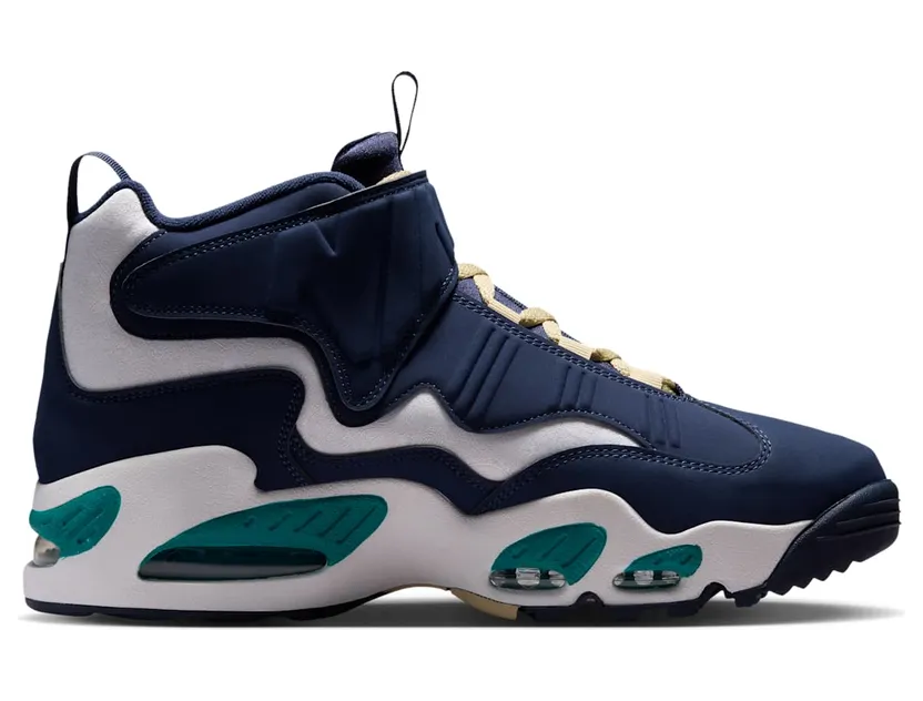 Nike Air Griffey Max 1 HBCU: cult-silhouet in navy en goud (3)