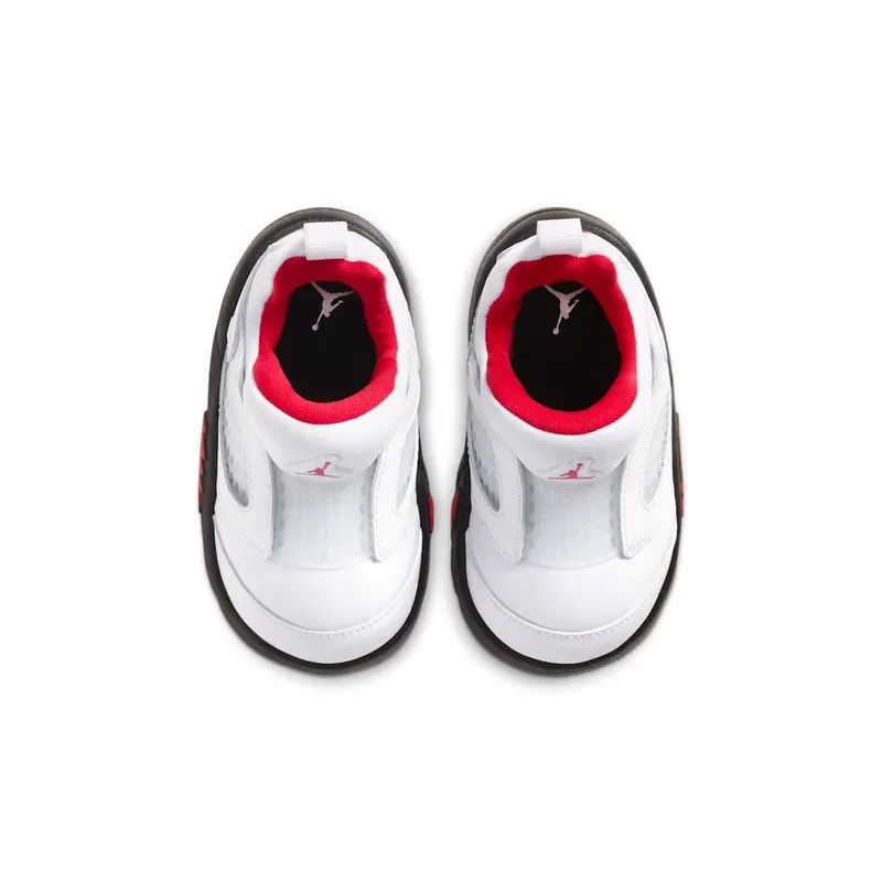Jordan 5 Retro Little Flex White Black University Red (TD) White/Black-University Red (CK1228-100)