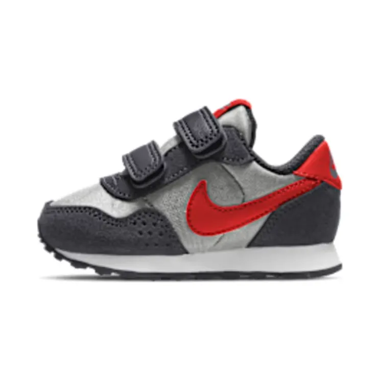 Nike MD Valiant “Grey Fog / Dark Smoke Grey / White / University Red” (CN8560-003)