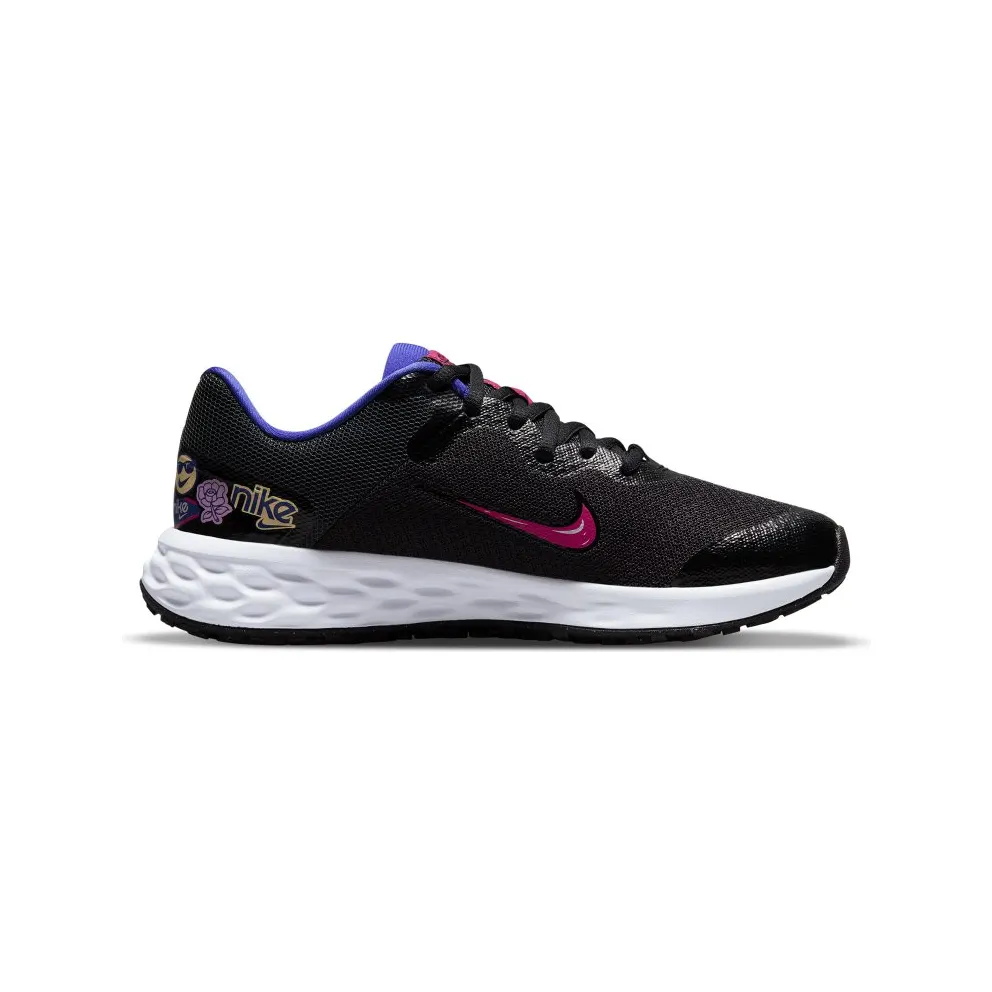 Nike Revolution 6 SE Older Kids’ Road Running Black 50% Sustainable Materials (DD1104-013)