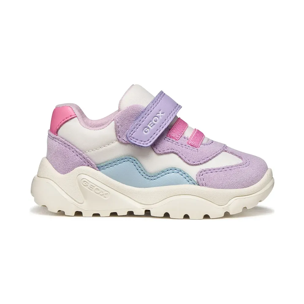 Geox sneaker Melkwit/Lilac (B455QB0FU22-C1022)