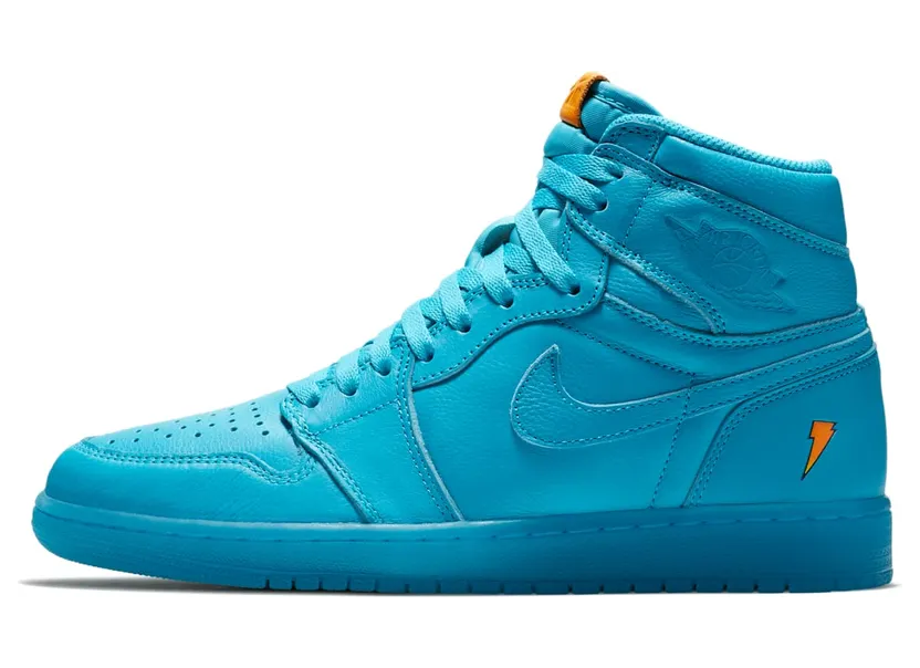 Air Jordan Nike AJ I 1 Retro High Gatorade Blue Lagoon (AJ5997-455)