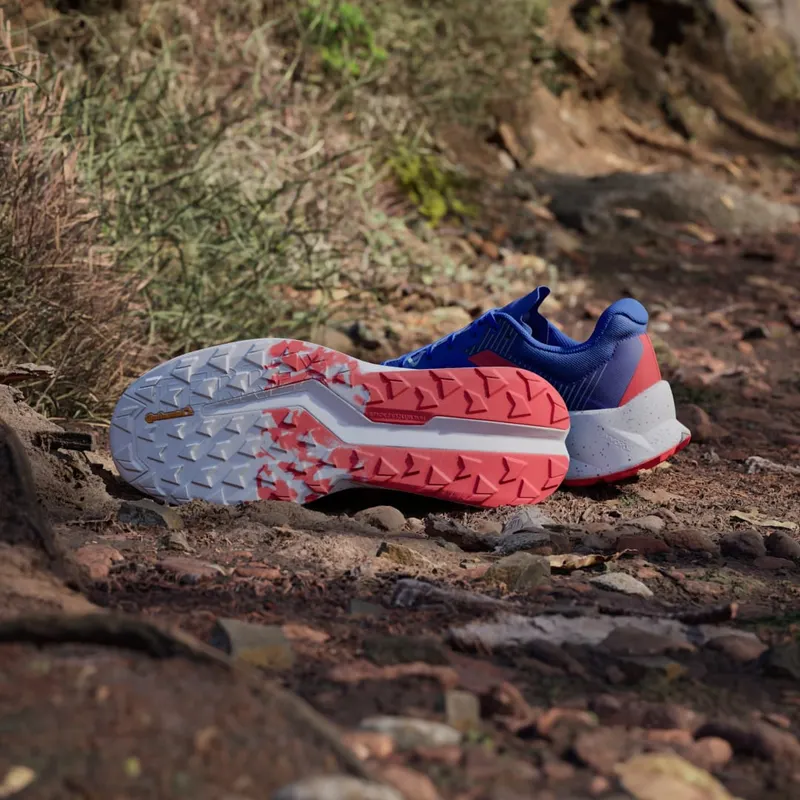 Adidas TERREX Soulstride Flow Trail Running Dash Grey / Pure Ruby / Semi Lucid Blue (JI1287)