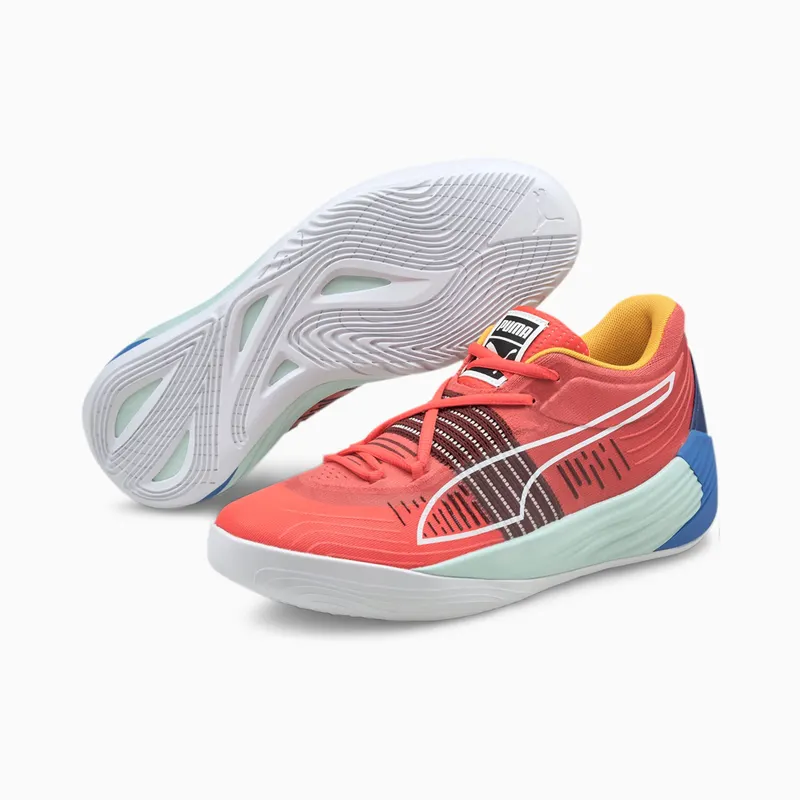 Puma Fusion Nitro Basketball Shoes Blue (195514-01)
