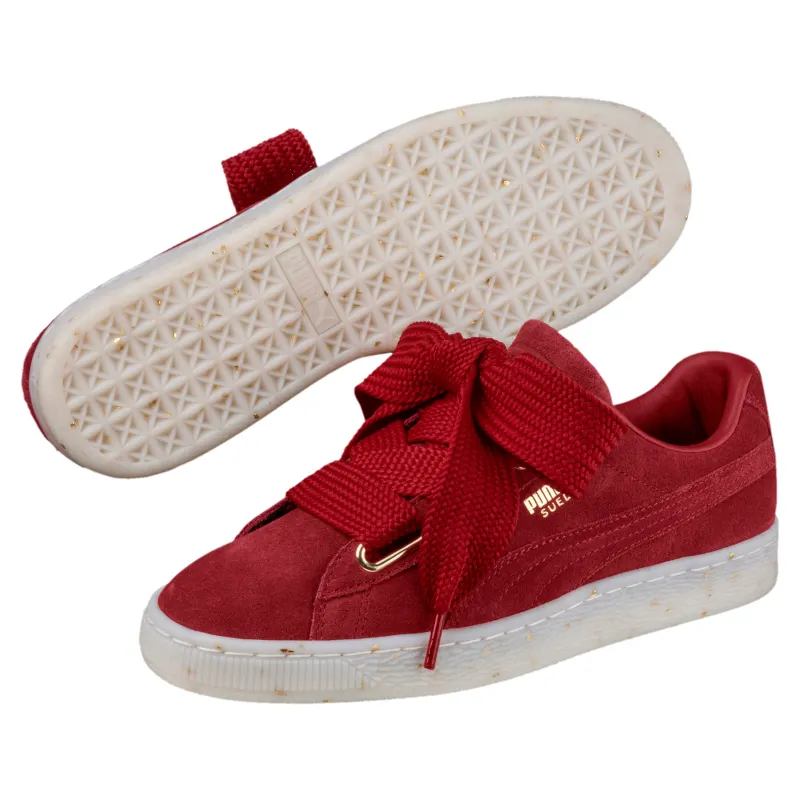 Puma Suede Heart Celebrate Red Dahlia (W) Red Dahlia (365561-02)