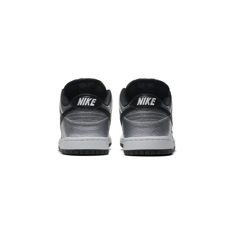 Nike Dunk SB Low Cold Pizza Metallic Silver/White-Black (313170-024)