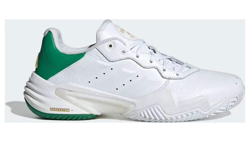 Adidas Barricade 13 Leren Tennisschoenen White / Cloud White / Cloud White (JP7237)