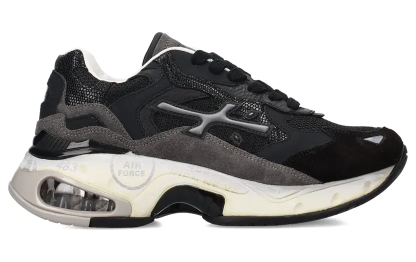 Premiata ‘Sharky 429’ Sneakers – Schwarz (SHARKYD429)