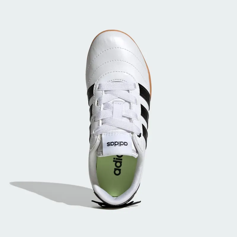 Adidas GRAND COURT LO Shoes KIDS Cloud White / Core Black / Hi-Res Yellow (KI3034)