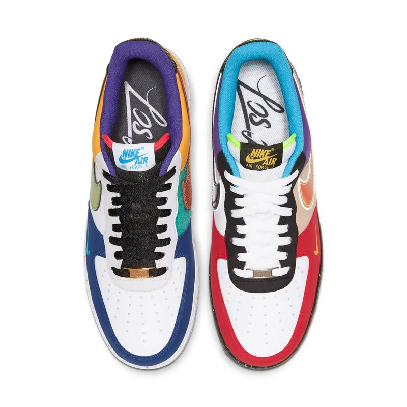 Nike Air Force 1 Low What The LA White/Black-Hyper Jade (CT1117-100)