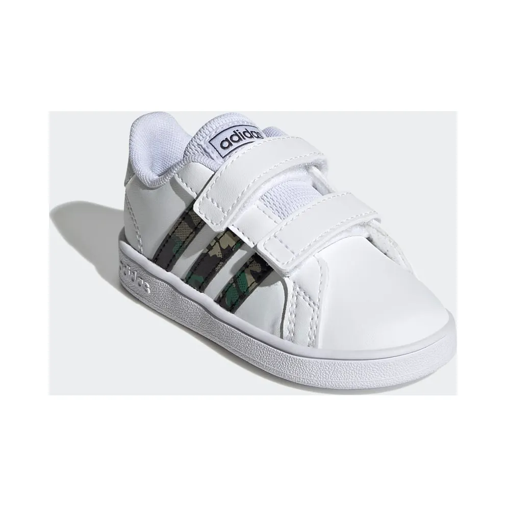 adidas Grand Court Camouflage Cloud White / Core Black / Carbon (GZ1086)