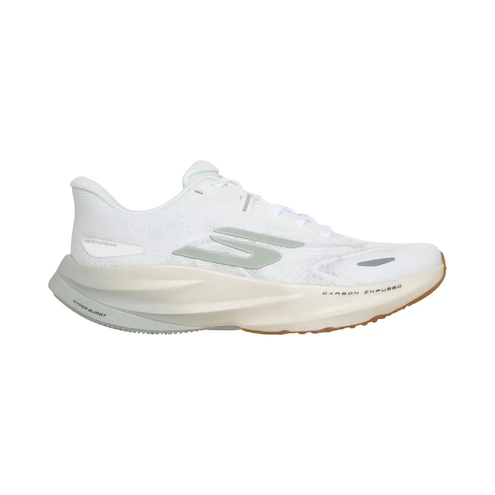 Skechers Aero Spark Sneaker White/Groente