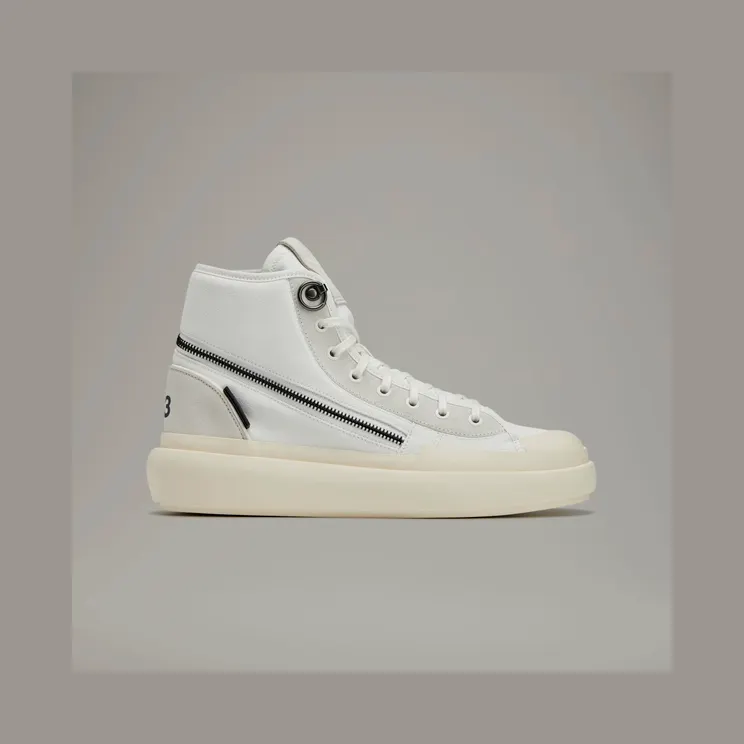 adidas Y-3 Ajatu Court High Core White / Orbit Grey / Cream White (GW8619)