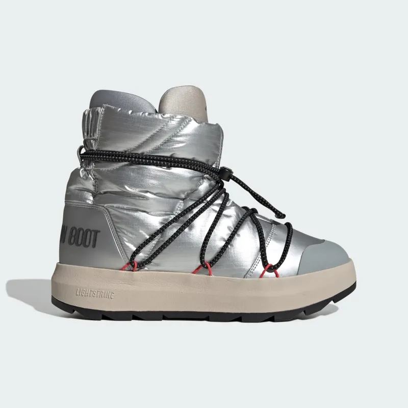 Adidas adidas x MOON BOOT ACE MID Matte Silver / Core Black / Lucid Red (JQ7849)