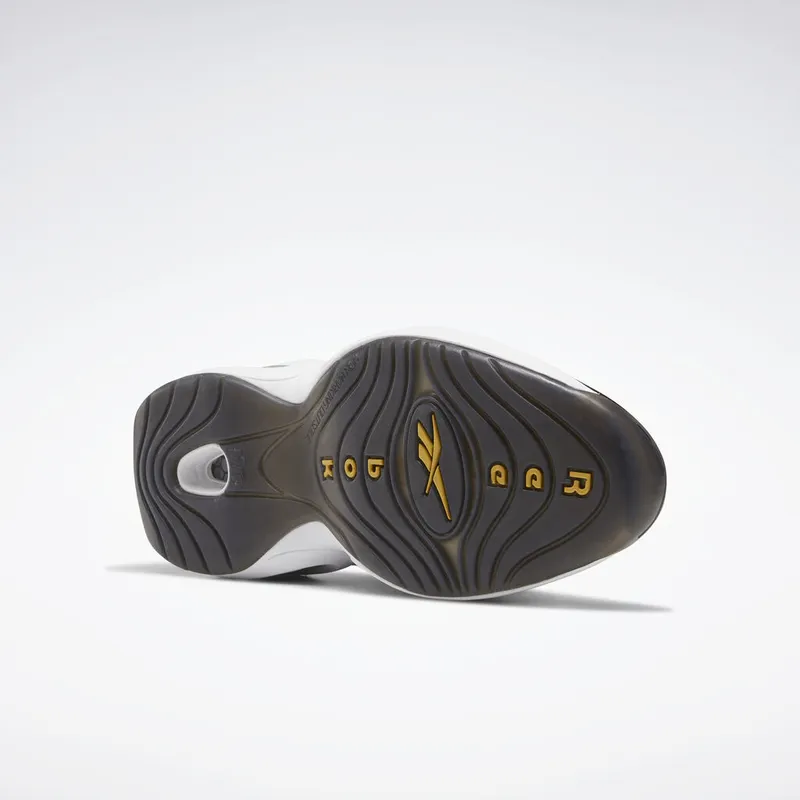 Reebok Question Mid Black Toe White/Black-Gold (Other Brands Other)