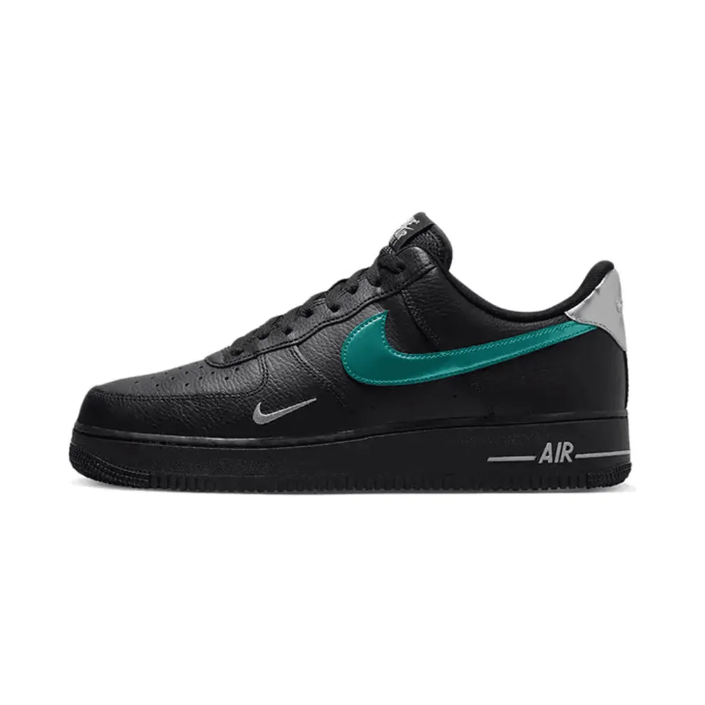 Nike Air Force 1 ’07 Low Black Blue Lightning (FD0654-001)