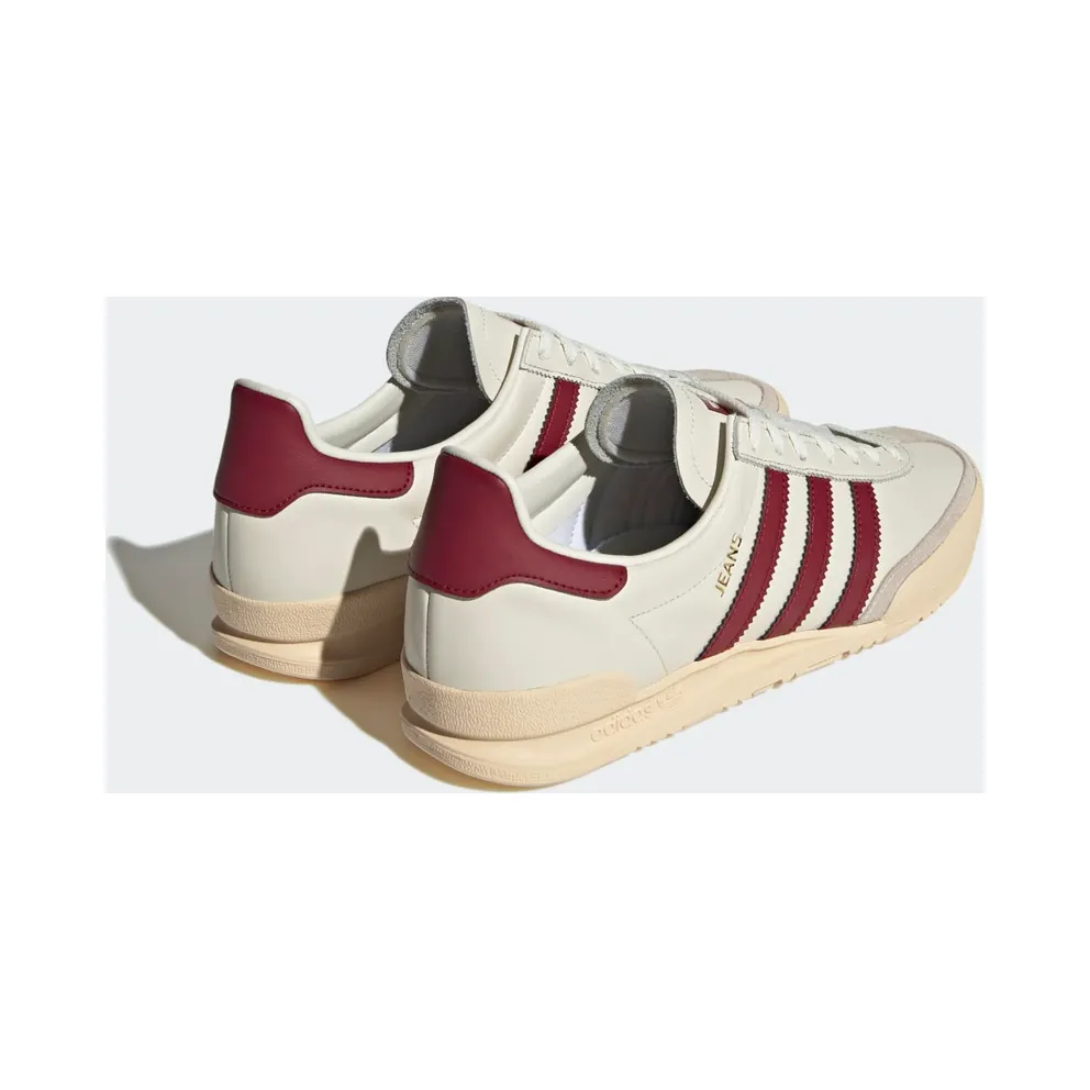 Adidas Jeans Chalk White / Sand Strata / Collegiate Burgundy (GY7437)