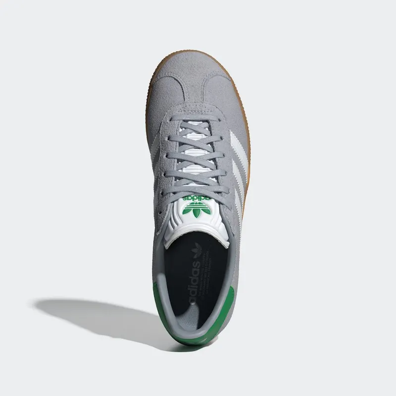 Adidas Gazelle Halo Silver / Cloud White / Green (JR5954)