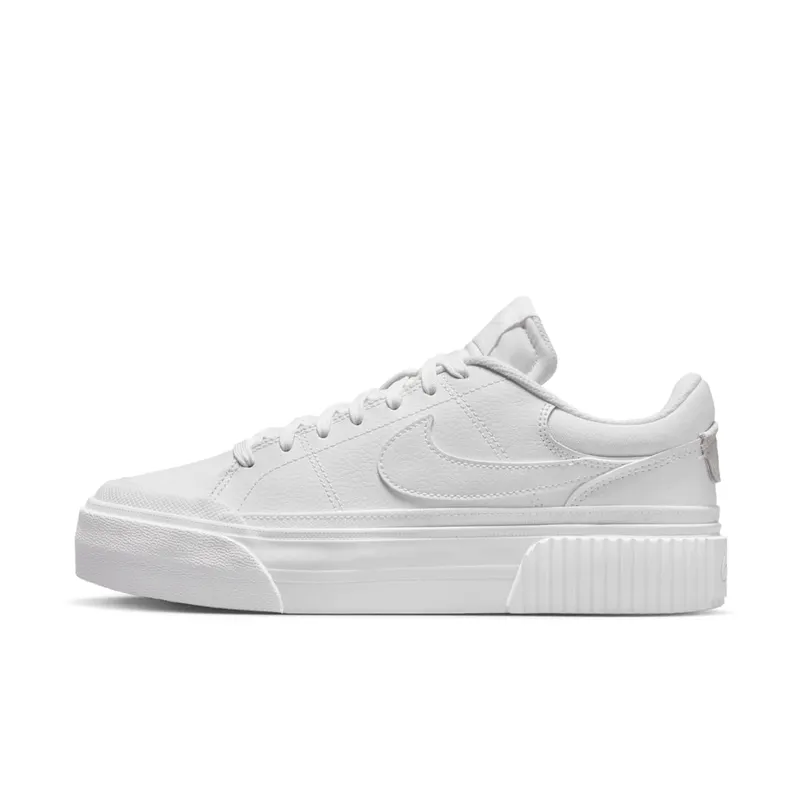 Nike COURT LEGACY LIFT “Triple White” (DM7590-101)