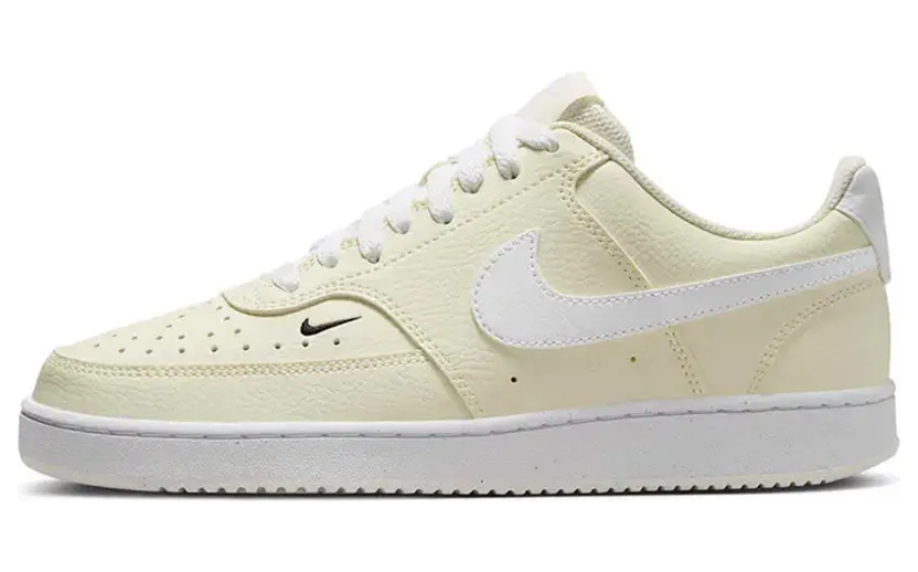 Nike Court Vision Low Next Nature White Black Pale Ivory (FV9952-100)