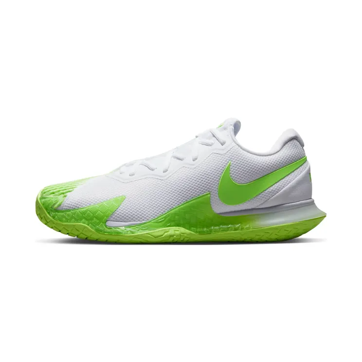 NikeCourt Zoom Vapor Cage 4 Rafa Hardcourt “White / Lime Glow / Obsidian” (DD1579-100)